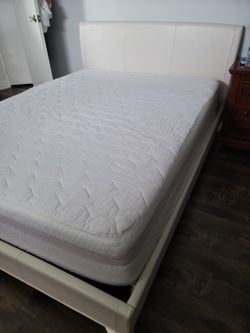 Mattress Foam/ Gel Mattress With Bed Frames Regular Price $950