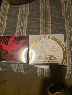 2 pokemon etb astral radiance and brilliant stars