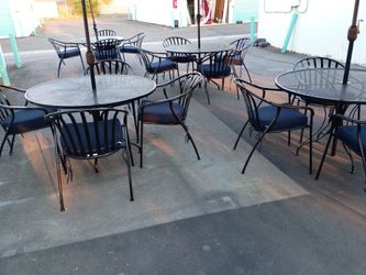Wrought iron Commercial grade outdoor furniture
