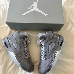 Jordan 5 Wolf Gray 8.5 (2026)