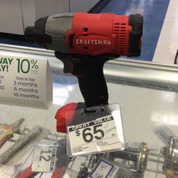 $65. Craftman Cordless Impact Drill.