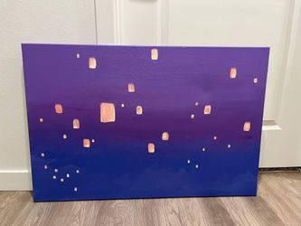 Wall Art -Floating Lanterns 