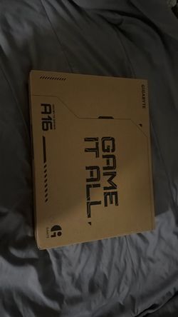 Gaming laptop gigabyte A16