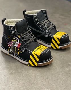 Patron 514 (Steel toe) Work Boot Black Size 11.5