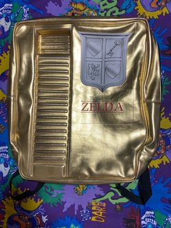 Nintendo The Legend of Zelda Classic NES Gold Cartridge Backpack Bag 2016