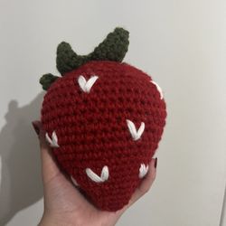 Strawberry Heart Pillow/Squishie