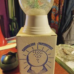 Vintage Snow Globe Made In Austria