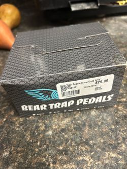 Brand new in box SE bear trap bike pedals BMX