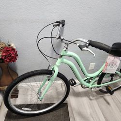 Huffy Bike Aluminum Parkside 27.5 7 Speed New Ready To Ride 