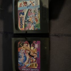 Aladdin And Sonic 2 for Game Gear