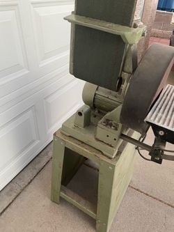 Belt and disc sander