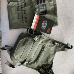 Olive Green Tactical Baby Carrier