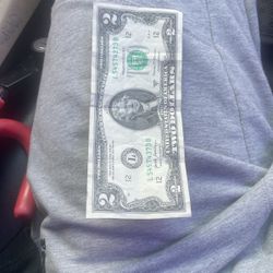 2017 Two Dollar Bill