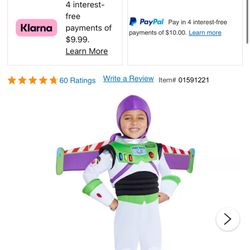 Buzz Lightyear Halloween Costume 
