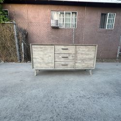 Mid Century Modern Media Console Entertainment Center Tv Stand Cabinet Sideboard Credenza Buffet.