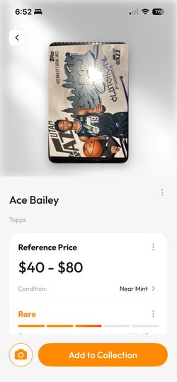 Rare rookie Ace Bailey