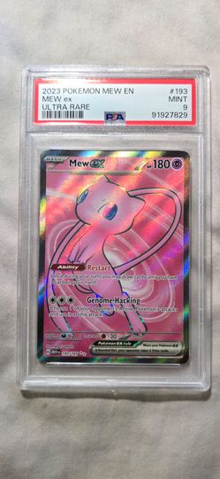 💖 2023 Pokémon 151 Mew ex UR PSA 9 💖