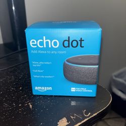 Amazon Echo Dot (3rd Gen) Smart Speaker W Alexa Black Brand New Sealed
