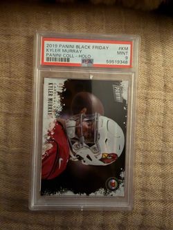 Kyler Murray 2019 Panini Black Friday Holo PSA 9