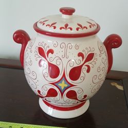 vintage Nonni's Biscotti ceramic cookie jar