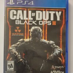 Call of Duty Black Ops III For Playstation 4