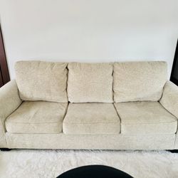 Gray/cream Sleeper Sofa 