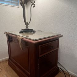 2 Drawer Cabinet/ Side Table - Moving Sale