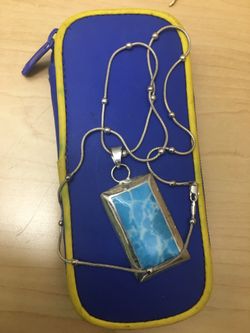 Pendent Blue Stone