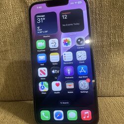 Unlocked iPhone 14 Blue