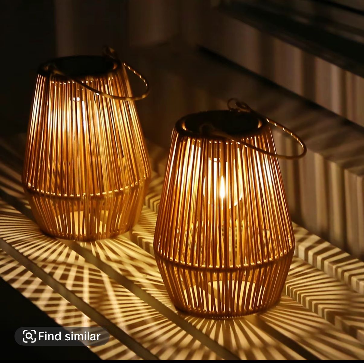 Solar Lanterns, KagoLing Solar Lanterns Outdoor Waterproof Hanging Solar Lights Outdoor Waterproof Solar Lamp Lights Decoration for Outside