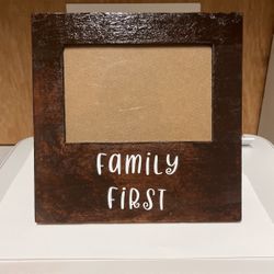 Customs Picture Frame (Family First)
