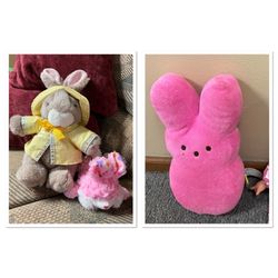 Cute Stuffed Bunnies-Perfect For Easter