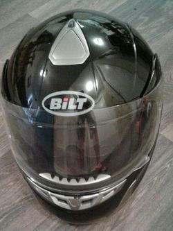 Bilt Model BLH 6 Motorcycle
Helmet Black Matte size M