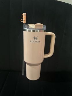 Light Pink Stanley  Tumbler with Handle