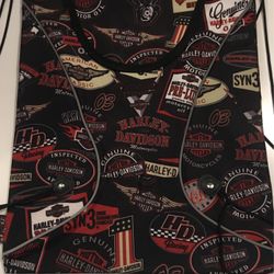 Harley Davidson Draw String Bag