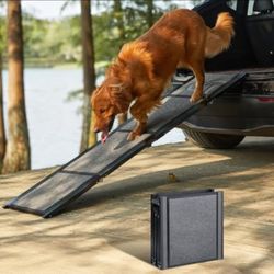 Pet Ramp Car Truck RV, 71"x20", Folding, No Slip, 250lb Max, NEW
