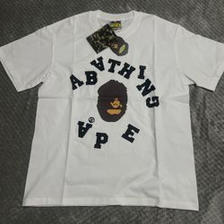 BAPE streetwear t-shirt.