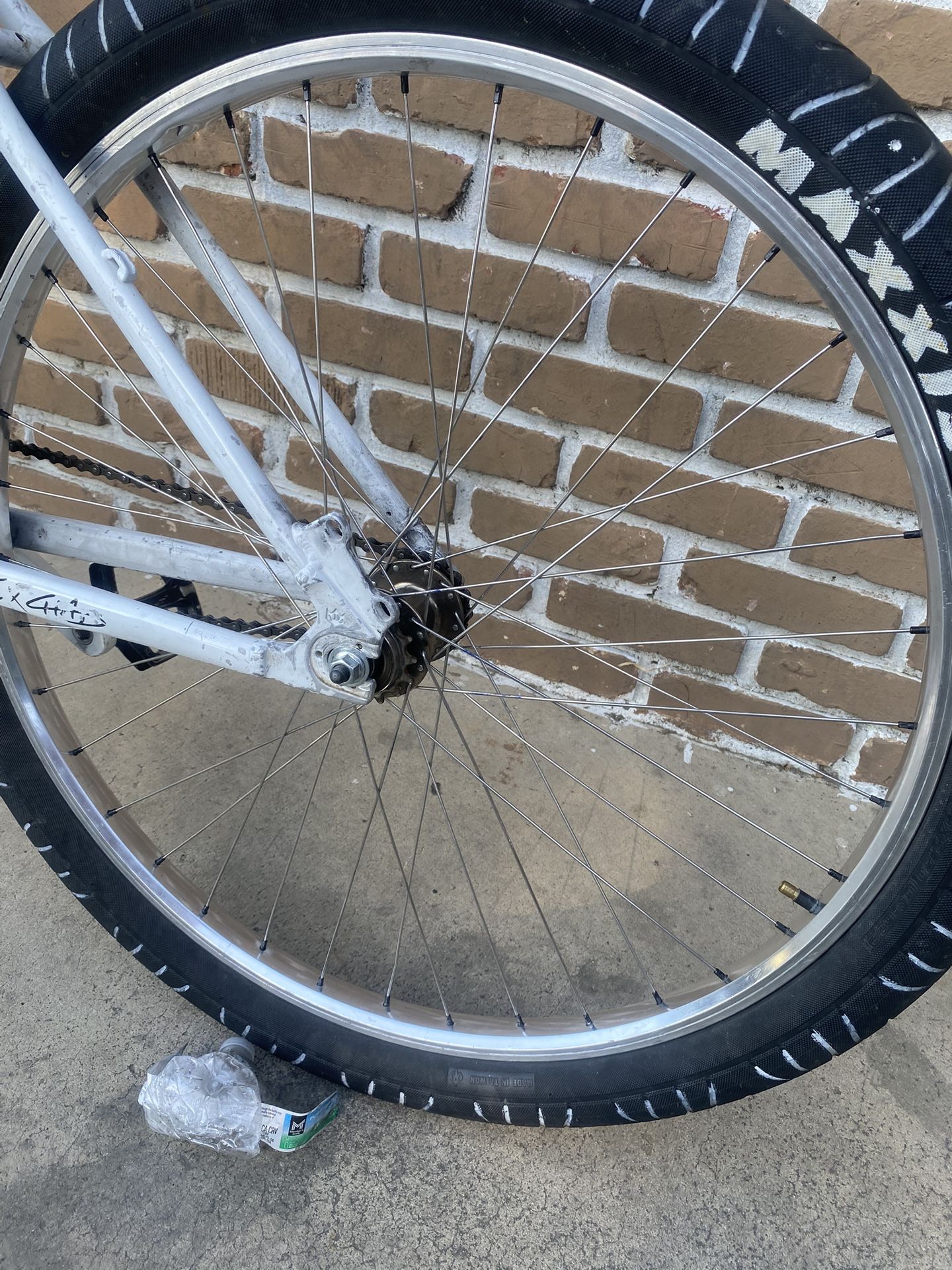 Chrome Back Wheel 29er