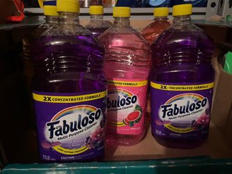 Fabuloso floor cleaner each for $5