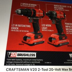 Drills Craftsman 20v