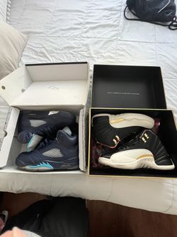 Jordan 12 cny and Jordan 5 pre grape