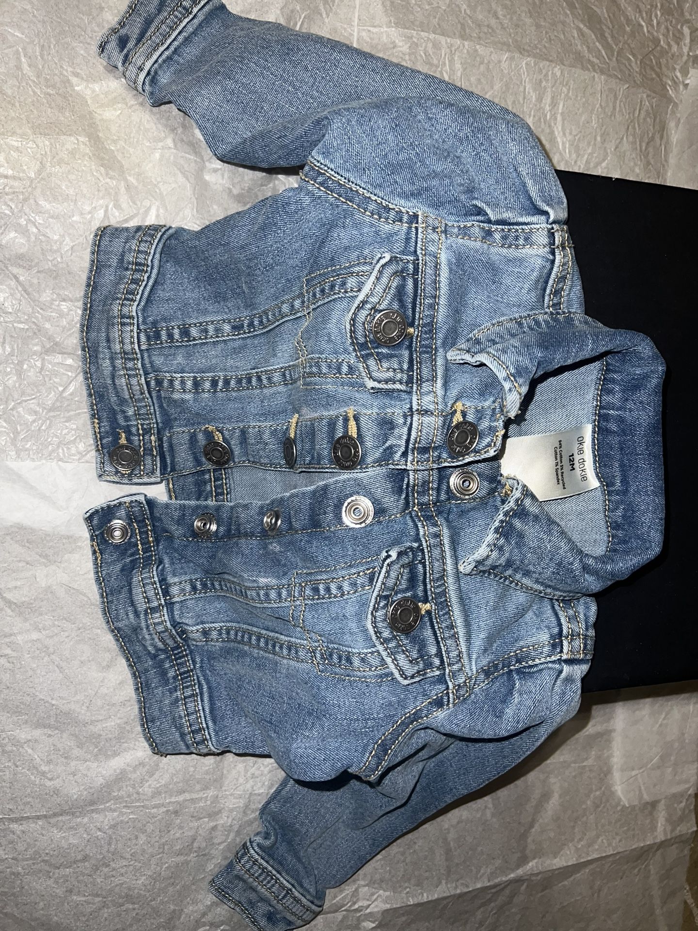 $10 Brand New Jean Jacket Size 12 Months