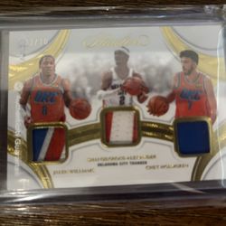 3 Nice Collectible Basketball Sports Trading Cards With SGA