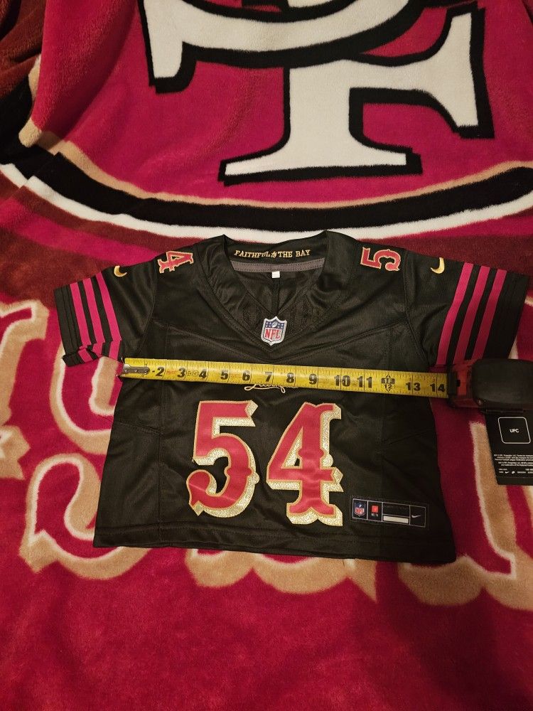 49ers Toddler Warner Rivalry Jerseys $60ea Firm Size 3 5 7