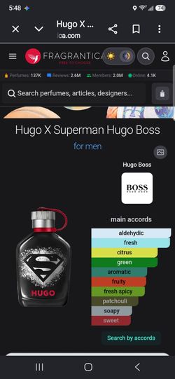 Hugo X Superman Hugo Boss for men