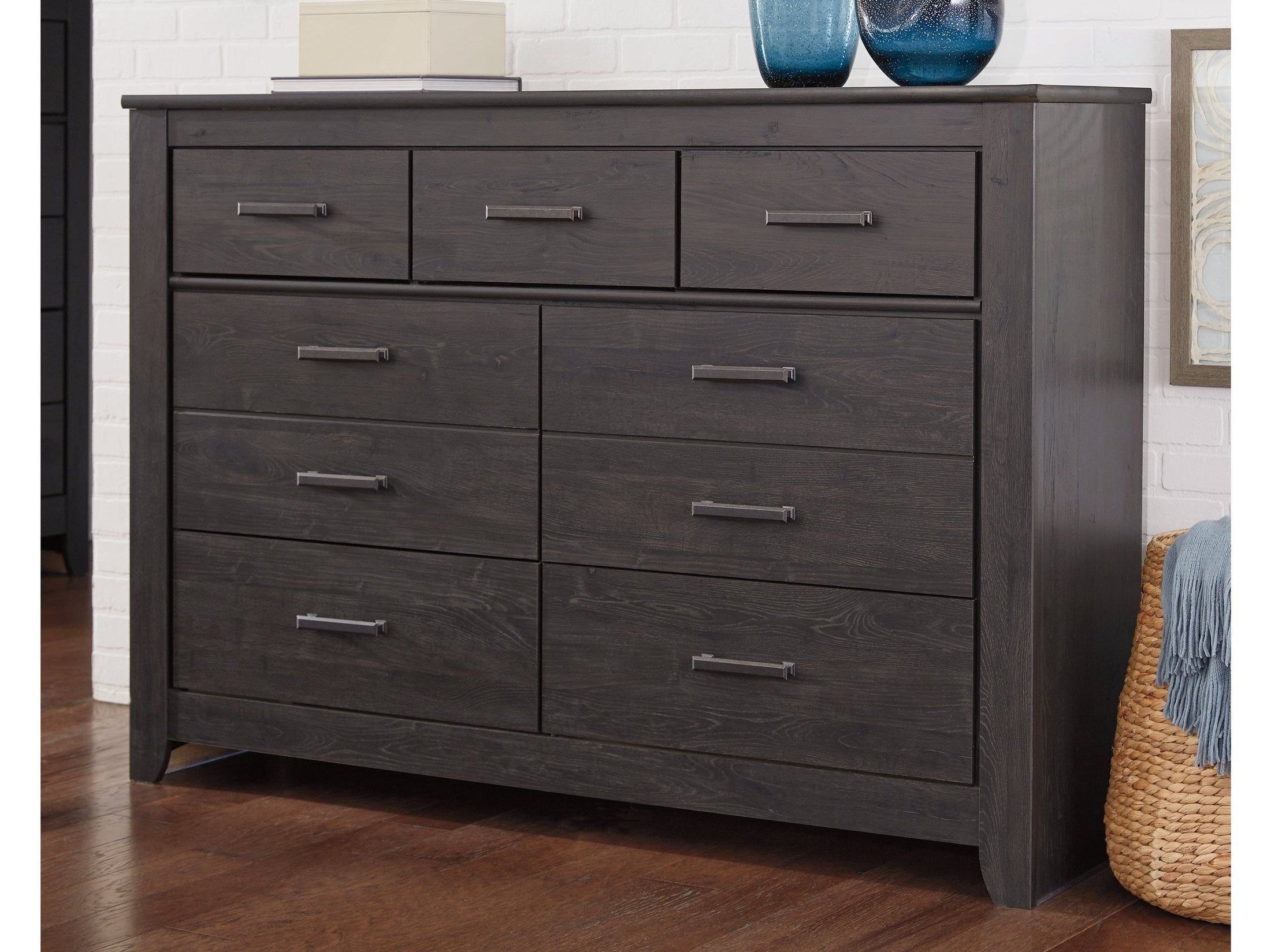 Brinxton Charcoal Seven Drawer Dresser