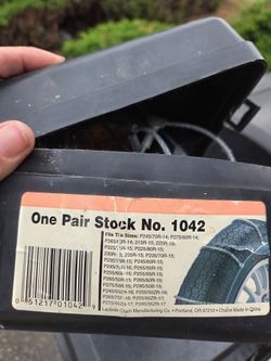 Tire chains