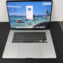 Macbook pro 16 inch i7 2019 16gb ram 512gb