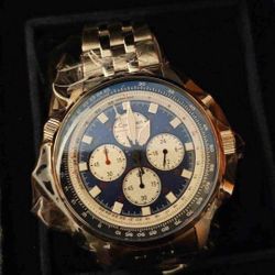 Cortebert Potez Cobalt Blue Watch