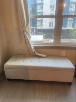 bench with storage